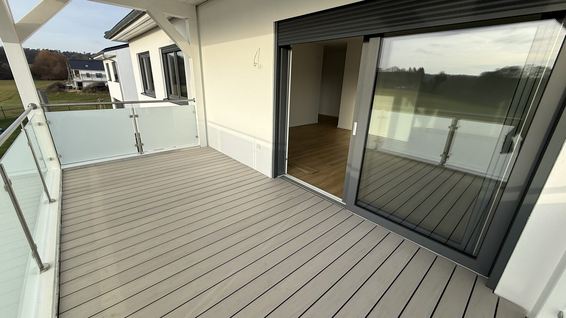 Balkon, weiterer Blick